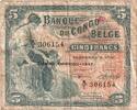 Belgisch-Kongo 5 Francs 1947 1947-04-10, S S 49,95 EUR  zzgl. 4,95 EUR Versand