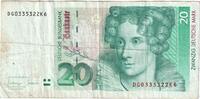 Bundesrepublik Deutschland 20 Deutsche Mark 1993-10-01, S+ -