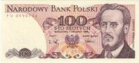 Polen 100 Zlotych 1988-12-01, UNZ -