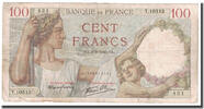 Frankreich 100 Francs Sully, 1940-05-02, S, Fayette:26.28, KM:94 -