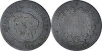 Frankreich 5 Centimes Paris, Bronze, SGE+, KM:821.1 -