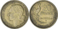 Frankreich 20 Francs Guiraud, Beaumont - Le Roger, SS, Aluminum-Bronze -