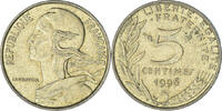 Frankreich 5 Centimes Marianne, Paris, SS, Aluminum-Bronze, KM:933 -
