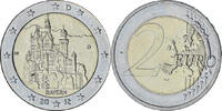 Bundesrepublik Deutschland 2 Euro BAYERN, Munich, VZ+, Bi-Metallic -