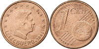 Luxemburg 1 Centime VZ, Copper Plated Steel, KM:75 -
