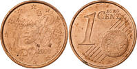 Frankreich Euro Cent Paris, BE, VZ, Copper Plated Steel, KM:1282 -