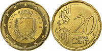 Malta 20 Euro Cent The arms of Malta, VZ, Nordic gold -