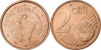 Zypern 2 Euro Cent VZ, Copper Plated Steel, KM:79 -