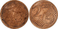 Frankreich 2 Euro Cent Paris, VZ, Copper Plated Steel, KM:1283 -