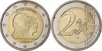 Luxemburg 2 Euro Henri, Utrecht, VZ, Bi-Metallic, KM:88 -