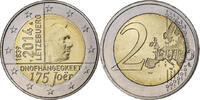 Luxemburg 2 Euro UNZ, Bi-Metallic, KM:New -