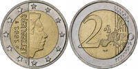 Luxemburg 2 Euro Henri, Utrecht, VZ, Bi-Metallic, KM:82 -
