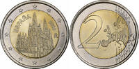 Spanien 2 Euro Juan Carlos I, Burgos, Madrid, UNZ, Bi-Metallic, KM:1254 -