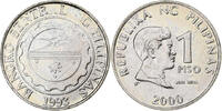 Philippinen Piso Nickel plated steel, UNZ, KM:269a -
