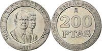 Spanien 200 Pesetas Juan Carlos I, Kupfer-Nickel, VZ, KM:992 -