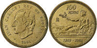 Spanien 100 Pesetas Juan Carlos I, Madrid, Aluminum-Bronze, VZ, KM:1016 -