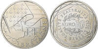 Frankreich 10 Euro Euros des régions, Paris, Silber, VZ+, KM:1648 -