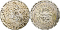 Frankreich 10 Euro Euros des régions, Paris, Silber, SS+, KM:1648 -