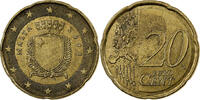 Malta 20 Euro Cent Nordic gold, SS, KM:129 -