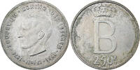 Belgien 250 Francs, 250 Frank Brussels, Silber, SS, KM:158.1 -