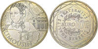 Frankreich 10 Euro Euros des régions, Paris, Silber, VZ, KM:1742 -