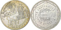 Frankreich 10 Euro Paris, Silber, VZ, Gadoury:EU450, KM:1726 -