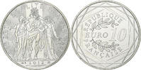 Frankreich 10 Euro Paris, Silber, VZ+, Gadoury:EU590, KM:2073 -