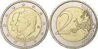 Spanien 2 Euro Portraits, UNZ, Bi-Metallic -