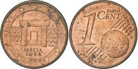 Malta Euro Cent SS, Copper Plated Steel, KM:125 -