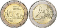 Malta 2 Euro Bi-Metallic, UNZ, KM:New -