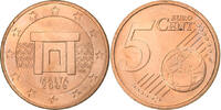 Malta 5 Euro Cent Paris, UNZ+, Copper Plated Steel, KM:127 -