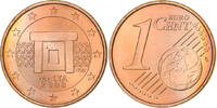 Malta Euro Cent Paris, UNZ, Copper Plated Steel, KM:125 -