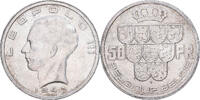 Belgien 50 Francs 1940 Brussels Leopold III, Brussels, Silber, SS