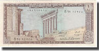 Lebanon 1 Livre Geldschein, KM:61b, UNZ -