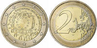 Deutschland 2 Euro Flag, Hambourg, UNZ+, Bi-Metallic -