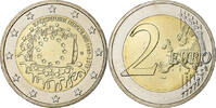Deutschland 2 Euro Karlsruhe, 30 ans Drapeau européen, UNZ+ -