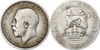 Großbritannien Shilling George V, Silber, SS+, KM:816 -