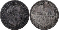 Deutsch Staaten 1/2 Silber Groschen PRUSSIA, Friedrich Wilhelm III -