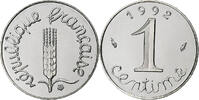 Frankreich Centime Épi, Paris, PP, Stainless Steel, STGL, Gadoury:91b -