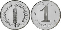 Frankreich Centime Épi, Paris, PP, Stainless Steel, STGL, Gadoury:91b -