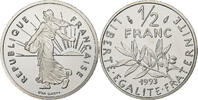 Frankreich 1/2 Franc Semeuse, PP, Nickel, STGL, Gadoury:429a, KM:931.2 -