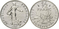 Frankreich 1/2 Franc Semeuse, Monnaie de Paris, série FDC, Nickel -