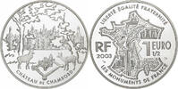 Frankreich 1 1/2 Euro Château de Chambord, BE, Monnaie de Paris -