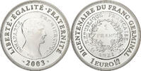 Frankreich 1 1/2 Euro Bicentenaire du franc germinal, BE, Monnaie de -