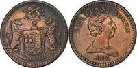 Großbritannien Penny Token Civitas Bristol, Kupfer, SS -