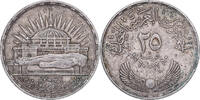 Ägypten 25 Piastres Silber, SS, KM:400 -