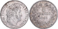 Frankreich 5 Francs Louis-Philippe, Strasbourg, Silber, SS, Gadoury:678 -