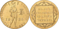 Ducat 1928 Utrecht Niederlande Wilhelmina I, Utrecht, Gold, VZ+, KM:83.1a VZ+