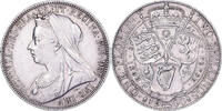 Großbritannien Florin, Two Shillings Victoria, London, Silber, SS+ -