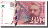 Frankreich 200 Francs Eiffel, UNZ-, Fayette:75.1, KM:159a -